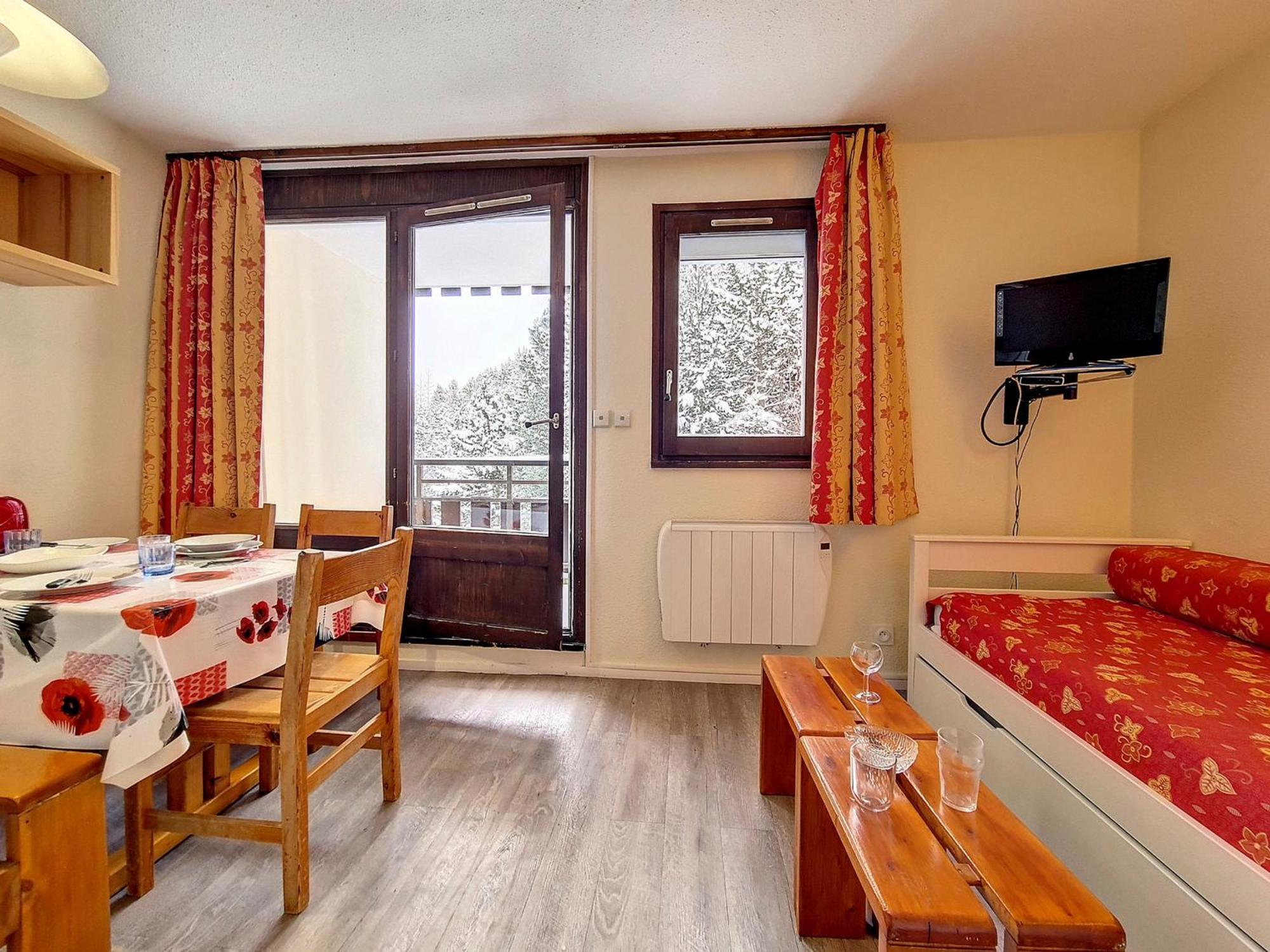 Studio Cosy Au Pied Des Pistes Avec Balcon A 24 Rue Du Panorama, Les Belleville - Fr-1-344-884 Saint-Martin-de-Belleville Εξωτερικό φωτογραφία