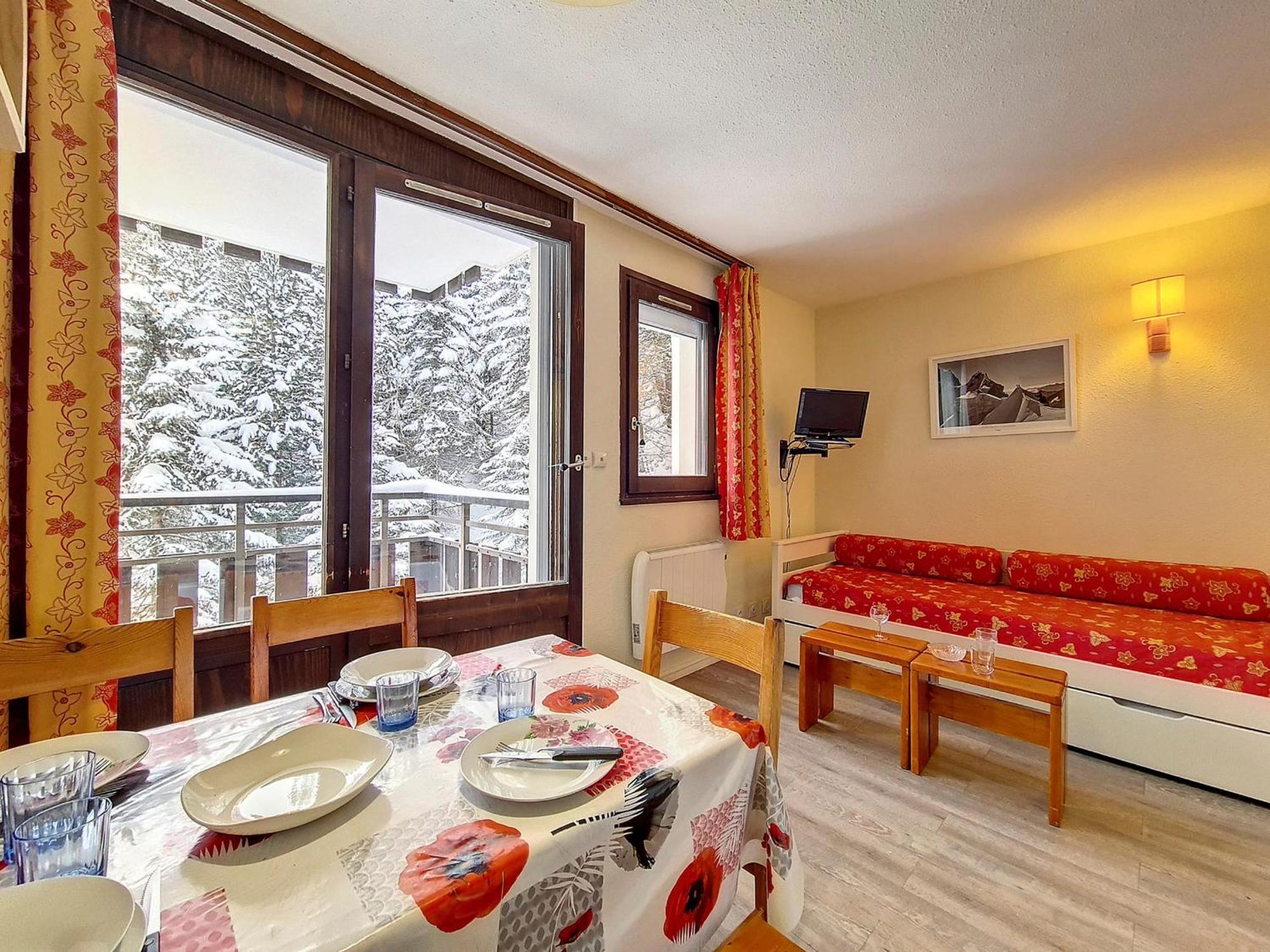 Studio Cosy Au Pied Des Pistes Avec Balcon A 24 Rue Du Panorama, Les Belleville - Fr-1-344-884 Saint-Martin-de-Belleville Εξωτερικό φωτογραφία